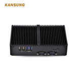 Thin Client Fanless Mini Barebone 6 COM Celeron 2955U Industrial Firewall Micro Pc Linux Ubuntu Server Computer Dual LAN PC 5