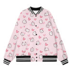 Women's Top Hip Hop Harajuku Hello Kitty Bomber Jacket Street Style Jacket Women Spring Coat Outdoor Fashion Ladies Jacket 4