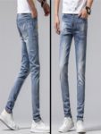 NEW High Quality Spring Summer Pure Cotton Man's Fashionable Casual Jeans Pants Size 28-38 4