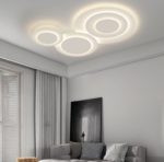 Creative led ceiling lamp 2021 new light luxury master bedroom lamp modern simple restaurant living room Main lamp 1