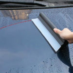 Flexible Soft Silicone Wiper Car Window Cleaning Glass Scraper Silicone Handy Squeegee Car Blade Clean Scraping Film Scraper 1