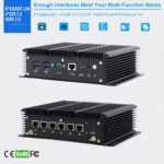 Firewall PFsense Mini ITX PC Intel Core i5 10210U 8265U Pentium Gold 5405U 6 LAN SD Card SIM Slot 8145U PXE Tiny Router Computer 1