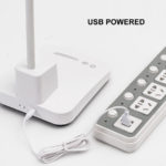 5v USB Rechargeable Lamp Led Desk Lamp Flexible Touch Dimming Night Table Lamp For Living Room Bedroom Lights Lampe De Bureau 4