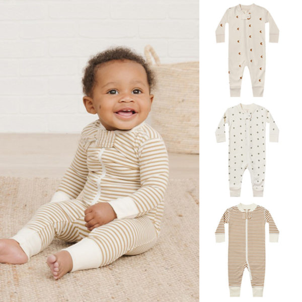 Baby Romper New Spring Autumn Kids Clothes Boys Girls Long Sleeve Cute Printed Cotton Jumpsuit Infants Casual Pajama Romper 0-2Y 1