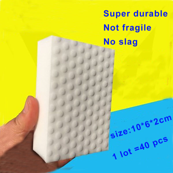 20/40/100 PCS Magic Compressed Sponge Eraser Cleaner Kitchen Accessory Tool Melamine Sponge Dish Washing Brush Cleaning 1