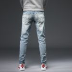 2022 New Autumn Winter Fashion Streetwear Men Jeans Denim Cargo Pants Hip Hop Jeans Mens Pants hombre Moto Biker Trousers male 3