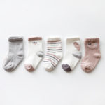 5Pairs/lot Newborn Baby Socks 5Pairs/lot Cotton Baby Socks for Girls Autumn Toddler Baby Boy Socks Infant Baby Boys Clothes 2