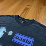 Oasis rock band popular loose punk style retro wash old vintage short sleeved loose men and women lovers 6