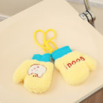 1 Pair Lytwtw's Cartoon Kawaii Cute Good Thicken Warm velvet Baby Boys Girls Wrap around Finger Kids Winter Gloves 5