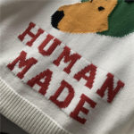 2022fw Human Made Sweater Men Women 1:1 High-Quality Duck Pattern Knit Sweatshirts Human Made Slightly Oversized 6