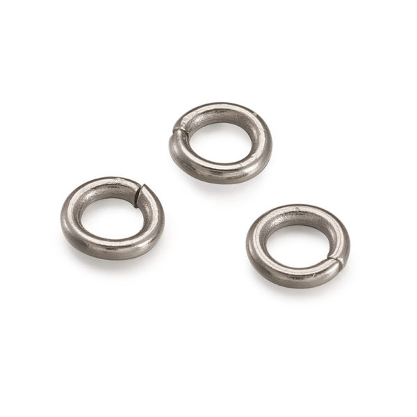 12000Pcs 4x1mm Stainless Steel Open Jump Rings Connector Single Loop Split Ring for Jewelry Making DIY Accessories Keychain Ring 2