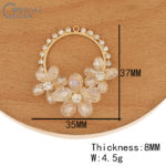 Cordial Design 30Pcs 35*37MM Jewelry Accessories/Hand Made/Crystal Pendant/DIY Decoration/Jewelry Findings & Components/Charms 3