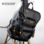 BK Brand Laptop Backpack Waterproof School Backpacks Casual USB Charging Men Business Travel Backpack 15.6 Inch Multi-pocket Bag 6