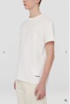 Jil Sander Summer New Unisex T-shirt 100% Cotton Designer Brand High Street Short Sleeve Hip Hop Oversize Loose Simple Tee 3