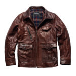 Genuine Horse Leather Super Top Quality Slim Classic Horsehide Stylish Jacket, Asian Size Read Description Before Order! 2