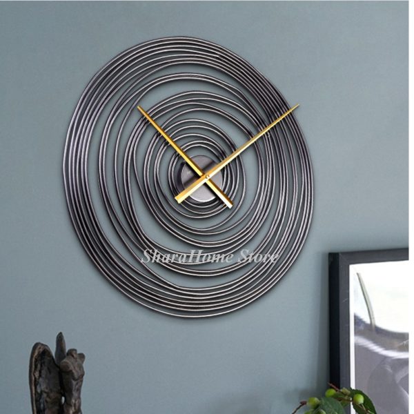 Annual Ring Home Wall Decor Clock Brief Design Modern Creative Silent Orologio Parete Art Decoration Salon Living Room Office 2