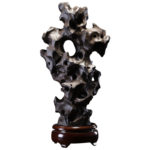 Creative Ceramic Taihu Lake Stone Decoration Large Living Room TV Cabinet Home Decoration Office Desk Surface Panel Decoration 1