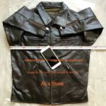 Genuine Horse Leather Super Top Quality Slim Classic Horsehide Stylish Jacket, Asian Size Read Description Before Order! 6