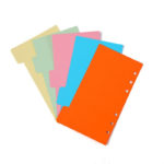 5Pcs/set A5 A6 Binder Index Dividers Index Page for Loose-leaf Notebook Scrapbooking Diary Stationery School Office Supplies 6