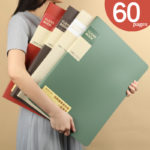 A3 20/30/40/60 Pocket File Folder Picture Album Document Bag 8k Folder Art Work Collection Organizer Office Student Supplies 1