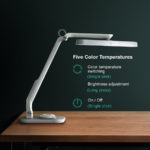 Remote Control LED Desk Lamp Eye-Caring Adjustable Office Lamp USB Charging Touch Control Memory Function Reading Table Lights 3