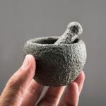 Stone Mortar Statue Ornament Home Desk Decoration Crafts Creative Tea Pet Ceremony Culture Gifts Table Accessories Office Decor 1