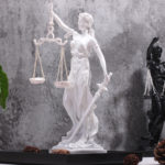 Greek Justice Goddess Zeus Statue Greek Fair Angels Resin Sculpture People Ornaments Desktop Office Home Decoration Crafts 6