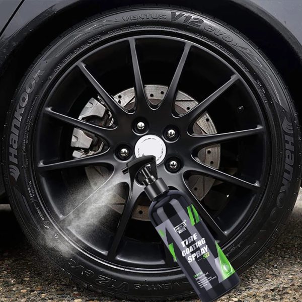 Black Car Tire Blackening Ceramic Coating Spray Liquid Refurbishing Agent Auto Washing Accessories Spraying Wax Clean 2