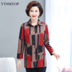 YTNMYOP Patchwork Fashion Women Blouse Loose Long Shirts Plus Size 5XL Ladies High Street Spring Clothing 1