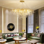 Crystal Ceiling Chandelier Led Luxury Chandelier for Living Room Bedroom Home Decoration Ceiling Hanging light 3