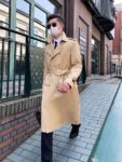 new spring autumn winter British Luxury Brand Quality Men's trench coat khaki/black/dark blue plus size coats 3