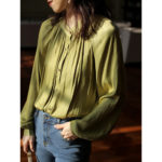 Women OL Shirt Spring New Solid Tops Long Sleeve Shirt Elegant Blouse Female White Tunic Shirt Blouse Top 3