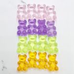 16pcs / 1 Pack of Fashionable Cute Mini Bear DIY Handmade Accessories Jewelry 13 Colors In Any Combination 4