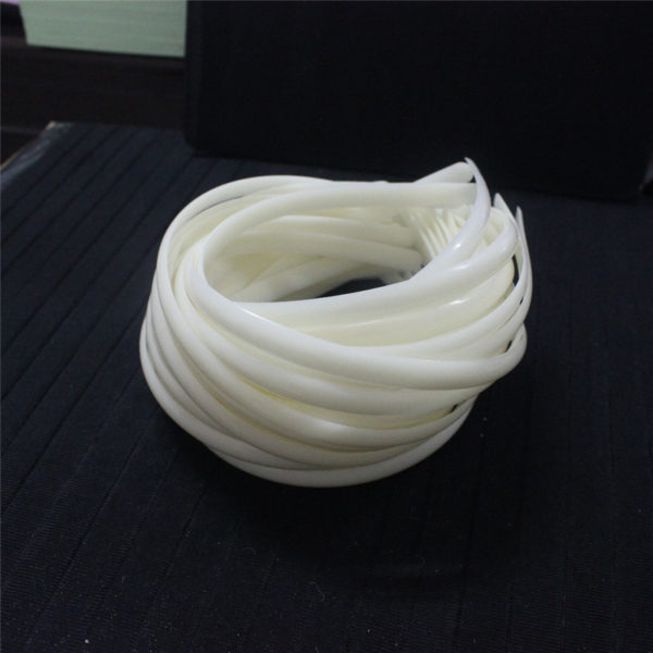 50pcs 10mm White Plastic Headbands No Teeth Headband DIY Accessories 1