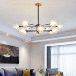 European Modern Simple Ceiling Chandelier Lights Luxury LED Lamps Indoor Lighting Bedroom Living Acrylic Decor Lamps Fixture G9 5