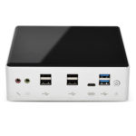 Fan Mini PC Core i7-10510U i5-10210U i3-10110U 32GB DDR4 RAM 1TB NVME SSD Windows 10 Pro HDMI DP RJ45 Lan USB 3.0 Small Computer 2