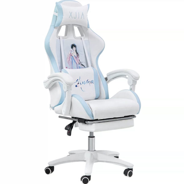 2021 New computer chair girl student home reclining comfortable soft gaming chair office swivel chair anchor live game chairs 1