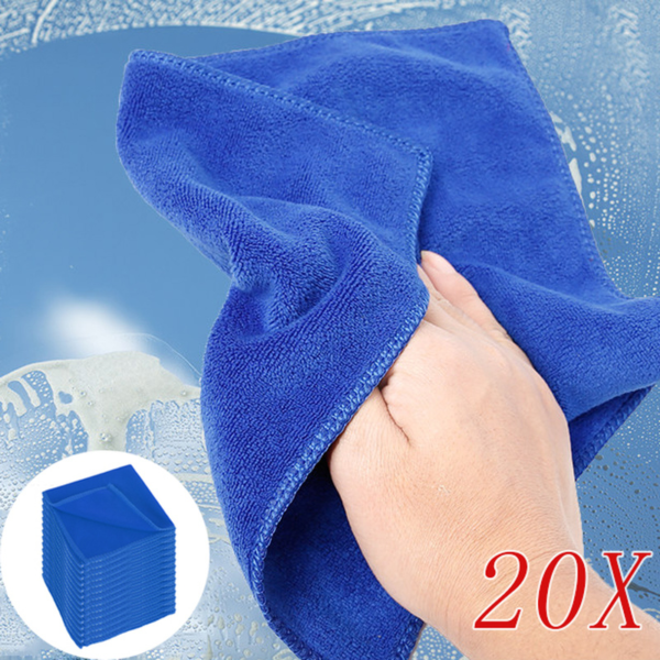 Microfiber Disposable Thin Towel Car Washing Towels Household Office Desk Cleaning Soft Drying Cloth Universal Clean Rags 1