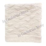 Autumn Winter Newborn Baby Blanket Wool Knitted Soft Hvid Luxury Brand Beige Swaddle Wrap Stroller Infant Toddler Blanket 6