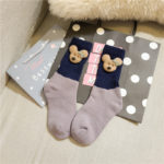 Kids Christmas Socks Cute Cartoon 3d Doll Bear Mouse Rabbit Cute Knee Socks Autumn Winter Thick Warm Cotton Girls Boys Socks 5