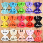 30pcs/lot 12cmX8.5cm hair cute rose chiffon bow without clips Bows Hair Accessory Hair Bow 2