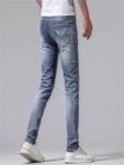 NEW High Quality Spring Summer Pure Cotton Man's Fashionable Casual Jeans Pants Size 28-38 3