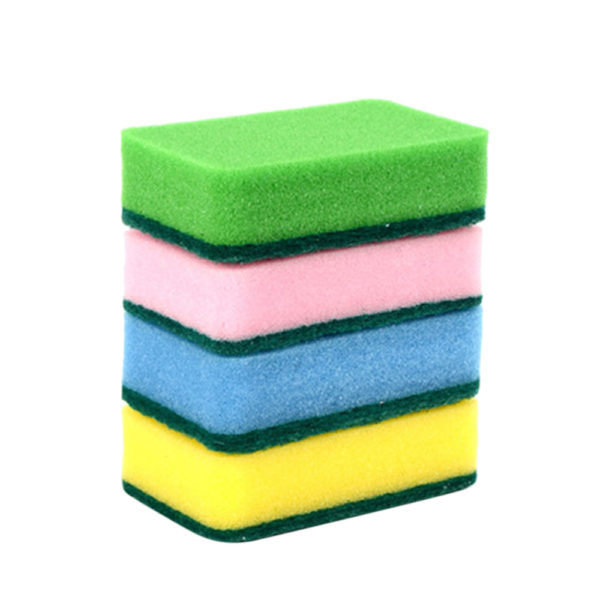 Tools 10 pcs/set Household Dish Wash Cleaning Sponges Colored Sponge Scouring Pads Kitchen Sponges Cleaner Tool Random Color 1