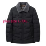 New Arrival Fashion Super Large Men Short Autumn And Winter Thick Casual Down Jacket Plus Size L XL 2XL 3XL 4XL 5XL 6XL 7XL 2