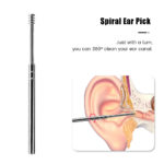 Ear Cleaner Wax Removal Deeply Clean Earwax Ear Pick Kit Earwax Spiral Turn Earwax Collector Cleaning Ear Care Tools 6Pcs/set 5