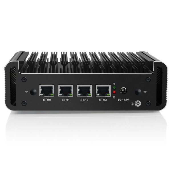 2.5G 4*Lan Intel I225V Pfsense Soft Router CPU N5105 USB3.0 Support Firewall Micro Applianc NAS LEDE RouterOS OpenWRT 1