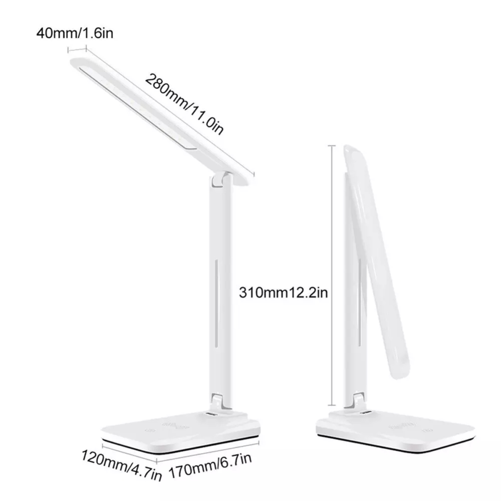 Table Desk Reading Lamp Lamparas Oficina Lampe De Chevet Bedside Lampka Nocna Notturne Flexo Escritorio Bureau Led Night Lights 6