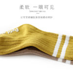 3pairs/lot New Baby Socks Spring Winter Stripe Anti Slip Knee High Cotton Kids Boys Girls 0-3 Years Candy Children Socks 4