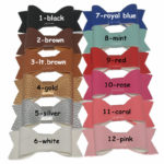 36pcs/lot 7*3CM Artificial Leather Bows Without Clips Fashion Hair bow Diy Headwear Accessory 2