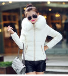 2022 Artificial raccoon fur collar winter jacket women Winter And Autumn Wear High Quality Parkas Outwear Women Coats 6